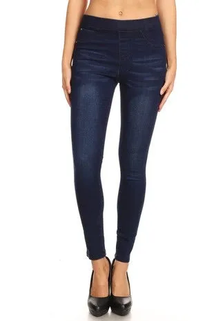 Denim Blue Jeggings